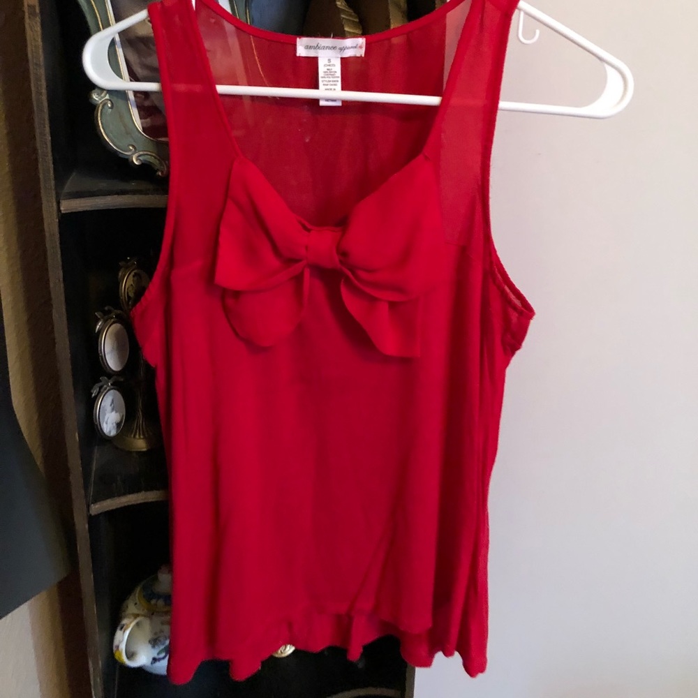 RED BLOUSE